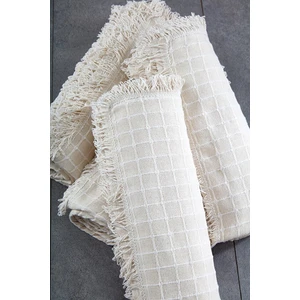 Miss Linda Home Collection %100 Pamuklu Buldan Işi Koltuk-Çekyat Örtüsü 180 x 450 cm