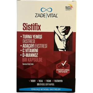Zade Vital Sistifix Takviye Edici Gıda 20 Kapsül