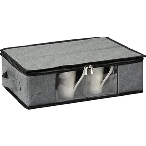 Kupa ve Bardak Saklama Kutusu, Kahve Kupa Organizatör Çay Bardağı Saklama Kabı, Bölücüler ile Cam Kupa Saklama Sandığı Kılıfı (Yurt Dışından)