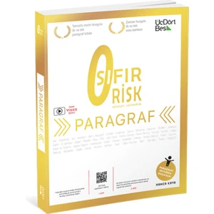 ÜçDörtBeş Yayınları TYT Paragraf Sıfır Risk Soru Bankası