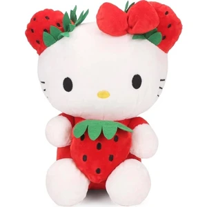Hediye Nest Hello Kitty Peluş 35CM Pembe Mor/kırmızı (Yurt Dışından)
