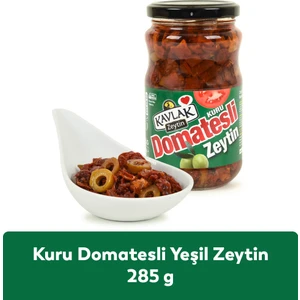 Kavlak Kuru Domatesli Yeşil Zeytin 285 gr