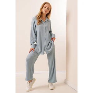 5858 Örme Ikili Takım - Açık Mavi