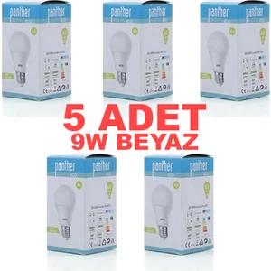Eco 9W 6500K Beyaz Işık LED Ampul 5 Adet