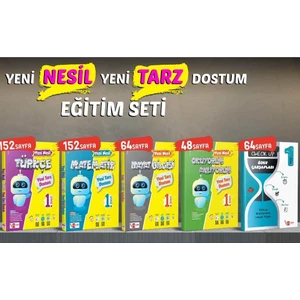 Artı Eğitim Yayınları  1.Sınıf 2.dönem Yeni Nesil Yeni Tarz Dostum Eğitim Setim