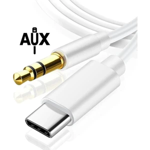 Type-C To 3.5 mm Aux Audio Kablo Araç Içi Uyumlu Aux Kablosu Araç Içi Dönüştürücü