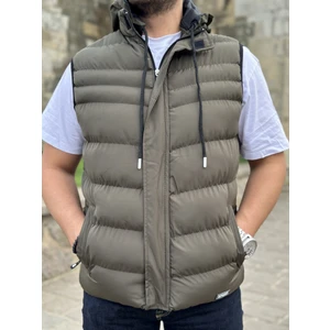 Store Erkek Kapşonlu Şişme Yelek
