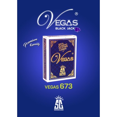 Vegas 673 Plastik Oyun Kartı Tek Deste Black Jack 21 Poker Fiyatı