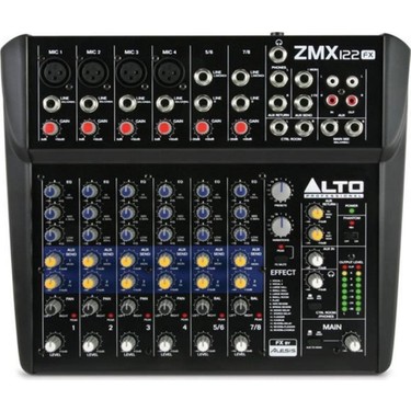 Alto Zephyr ZMX122FX 8 Kanal Analog Mikser Fiyatı