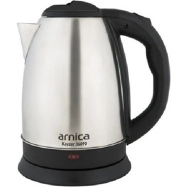 Arnica Kayzer 36090 Su Isıtıcı 1,7 Lt Paslanmaz Çelik Otomatik Kapanma Metalik Gümüş Enerji