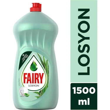 Fairy Losyon Sıvı Bulaşık Deterjanı 1500 ml Aloe Vera