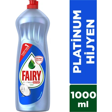 Fairy Platinum Hijyen Sıvı Bulaşık Deterjanı 1000 ml Limon