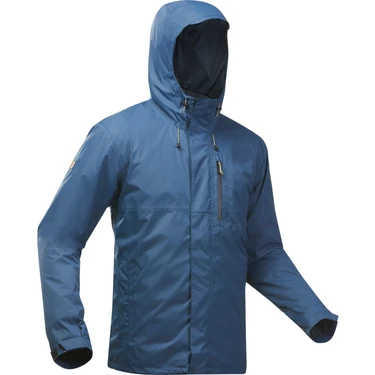 Quechua Erkek Outdoor Yağmurluk - Mavi - NH500