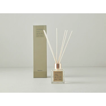 English Home Botanical Çubuklu Oda Kokusu 100 ml Doğal Ferah Aroma Şeffaf Şişe Uzun Süre