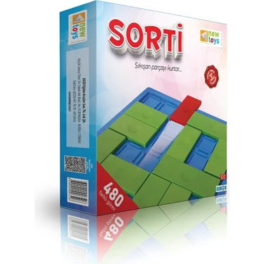 NewToys Sorti Strateji Akıl ve Zeka Oyunu 26 Parça Plastik Eğlenceli