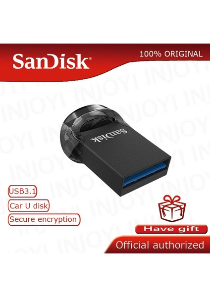 128 GB Sandisk SDCZ430 USB 3.1 Flash Sürücü Pendrive Bellek USB Sopa Depolama Aygıtı U Disk Kalem Sürücü (Yurt Dışından)
