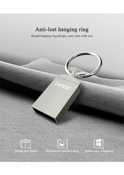 M400 32GB Orijinal Lexar M22 USB Flash Sürücü 16GB 32GB 64GB Pendrive Usb2.0 Memory Stick U Disk Tiny Metal Kalem Sürücü Flash Disk Pc Için (Yurt Dışından)