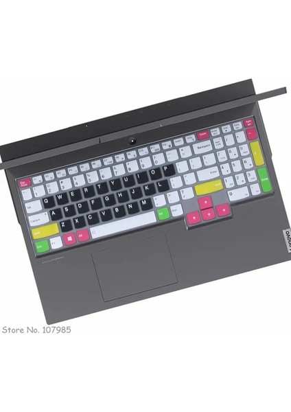 Candyblack Silikon Laptop Klavye Kapak Koruyucu Cilt Için Lenovo Legion 5 17ARH05H 17ACH6H 17IMH05 17 Imh 17ARH 17 17.3 Inç (Yurt Dışından)