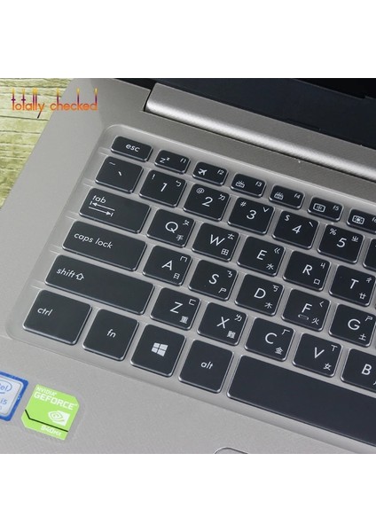Temizle 15.6 15.4 Inç Tpu Klavye Koruyucu Cilt Kapak Asus Vivobook S15 S510U S510 S510UA Pro 15 S5100UQ U5100U (Yurt Dışından) modelleri