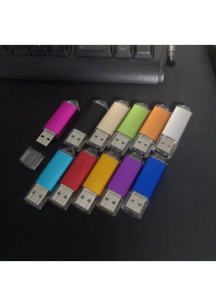Turuncu 4 GB USB 3.0 10 Adet/grup Metal USB Flash Kalem Sürücü 32 GB 4 GB 16 GB Pendrive 64 GB Müzik Albümü Bellek USB Sopa 512 MB USB Hediye Ücretsiz Özel Logo (Yurt Dışından) modelleri