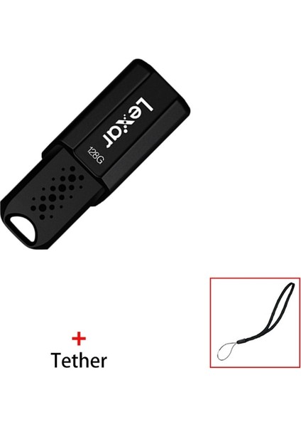 Ekle Tether 64GB Lexar S80 64GB U Disk 128GB 3.1 USB Flash Sürücü Şifreli 16GB 32GB 256GB Bilgisayar Telefonu Için Pendrive Kalem Sürücü (Yurt Dışından)