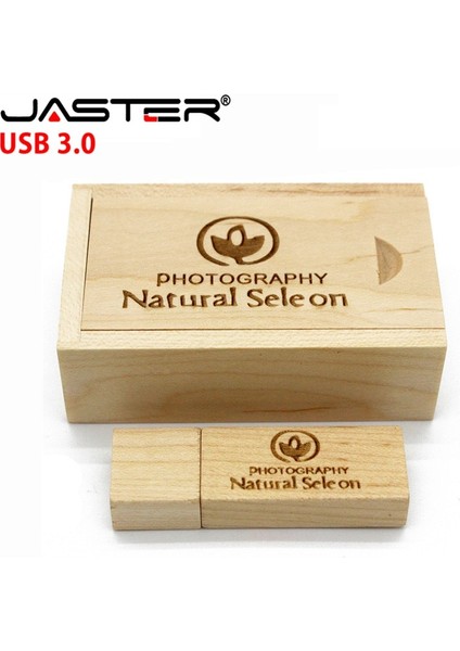 Kömürleşmiş Bambu 16GB Jaster USB 3.0 Ahşap Memory Stick USB Flash Sürücü Kalem Sürücü Pendrive 4gb 16GB 32GB 64GB U Disk Düğün Hediyesi Ücretsiz Özel Logo (Yurt Dışından)