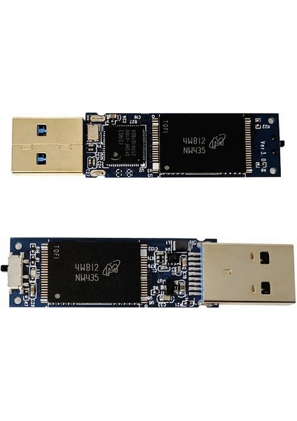 Mavi 32GB OKUMA/YAZMA220MB/S Usb3.0 16G 32G 64G Slc Usb3.0 Yazma Korumalı Anahtar Flashdisk IS903 Slc Pendrive Şeffaf Slc Disk Metal Kasa (Yurt Dışından)
