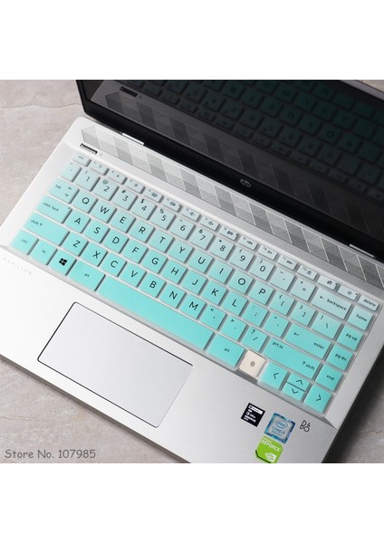 Degrade Pembe Silikon Klavye Kapak Koruyucu Cilt Için Hp Envy X360 2020 Dokunmatik Ekran 2-In-1 Dizüstü Bilgisayar 13-Ba 13-BA0999NZ 13-BA0085NR 13-BA0007TX (Yurt Dışından) modelleri