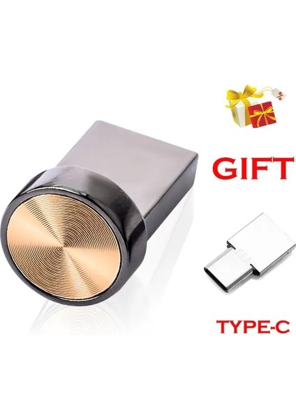 Yeşil 4gb Jaster Mini Düğme Mavi Çok Fonksiyonlu Yeni Metal USB 2.0 Flash Sürücü Gümüş U Disk 32GB 64GB Memory Stick Iş Type-C Hediye (Yurt Dışından)