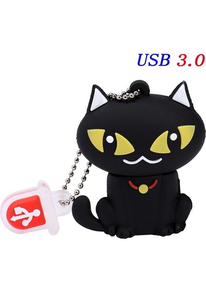 Kara Kedi 16GB Jaster Sevimli Karikatür Hayvan Penguen Baykuş Kalem DRIVE128GB U Disk 64GB Kurbağa Memory Stick 32GB Arı Pendrive 8gb USB 3.0 Flash Sürücü (Yurt Dışından)