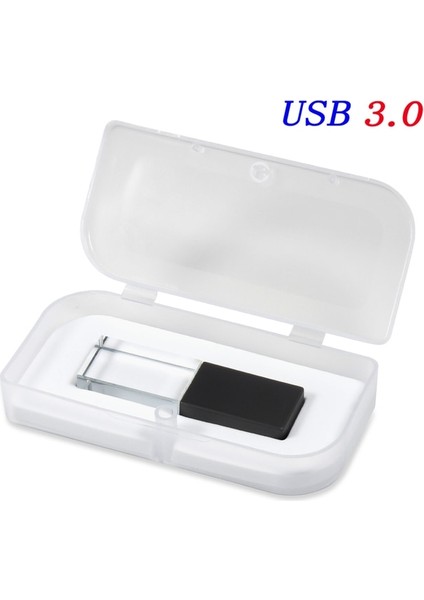 Siyah Kutulu 64 GB Jaster USB 3.0 Flash Sürücü Gül Altın Kristal Özel 3D Logo Kalem Sürücü Düğün Harika Hediye Pendrive Siyah Memory Stick 128 GB 64 GB (Yurt Dışından)