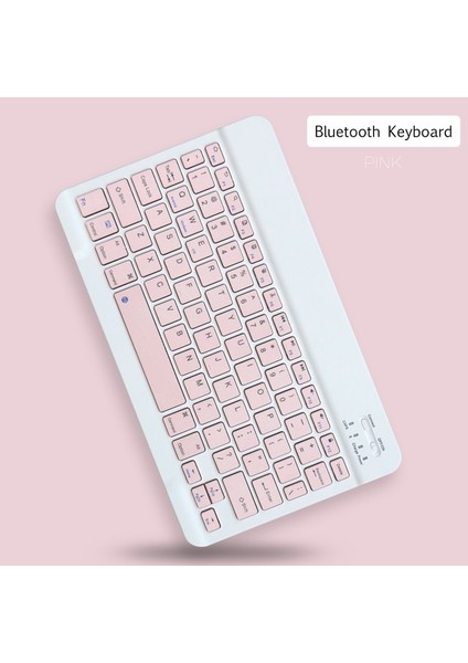 Pembe 1 Bluetooth Klavye Kablosuz Fare Pad Pro 11 2021 12.9 10.5 10.2 Air 4 Huawei Xiaomi Için Iso Için: Android Windows Klavye (Yurt Dışından)
