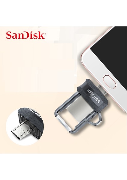 128GB Otg USB Flash Sürücü 16G 32GB 64GB Sandisk USB 3.0 Çift Kalem Sürücü Mini 128GB 256GB Pendrive Pc ve Android Telefon Için Yüksek Hızlı (Yurt Dışından) modelleri