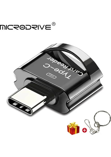 Siyah 128 GB Yeni USB 3.0 Pendrive Tip C Mikro-Sd Tf Adaptörü Otg H2TESTW 16 GB 32 GB 64 GB 128 GB Mini Kart Okuyucu Akıllı Hafıza Kartı Okuyucu (Yurt Dışından)