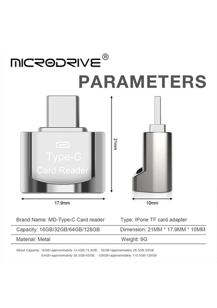 Siyah 128 GB Yeni USB 3.0 Pendrive Tip C Mikro-Sd Tf Adaptörü Otg H2TESTW 16 GB 32 GB 64 GB 128 GB Mini Kart Okuyucu Akıllı Hafıza Kartı Okuyucu (Yurt Dışından)