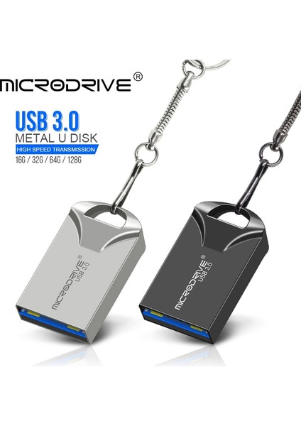 Gümüş 512GB Yüksek Hızlı USB 3.0 Metal Flash Sürücü 16GB 32GB 64GB 128GB Pendrive Su Geçirmez USB Sürücüsü Kalem Mini Hafıza Çubukları Anahtarlık ile (Yurt Dışından) fırsatları