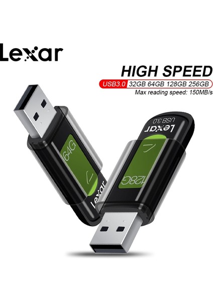 S57 128 GB Lexar USB 3.0 S57 USB Flash Sürücü 256 GB 128 GB 150 Mb/s 32 GB 64 GB Jumpdrive Memory Stick Mini U Disk V40 Pendrive 16 GB USB 2.0 (Yurt Dışından)