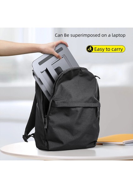 Mc LS51 3 Katmanlı Ayarlanabilir Dizüstü Bilgisayar Standı Alüminyum Alaşımlı Dizüstü Standı Macbook Air Pro Bilgisayar Braketi Için Taşınabilir Katlanabilir Soğutma (Yurt Dışından) indirimleri