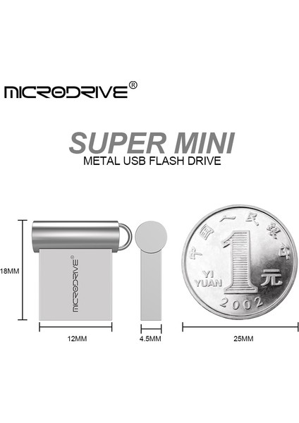 Gümüş 512 GB %100 Gerçek Kapasiteli USB Flash Sürücü 16 GB 32 GB 64 GB Süper Küçük Kalem Sürücü 128 GB 256 GB Metal Pendrive Su Geçirmez USB Bellek Çubuğu (Yurt Dışından) fırsatları