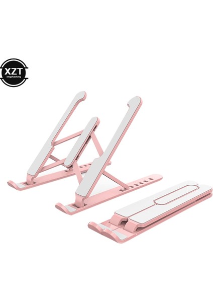 Pembe Taşınabilir Katlanabilir Dizüstü Bilgisayar Standı Kaymaz Ayarlanabilir Masaüstü Dizüstü Bilgisayar Tutucu Dizüstü Bilgisayar Macbook Pro Air iPad Pro Için Dizüstü Standları (Yurt Dışından) modelleri
