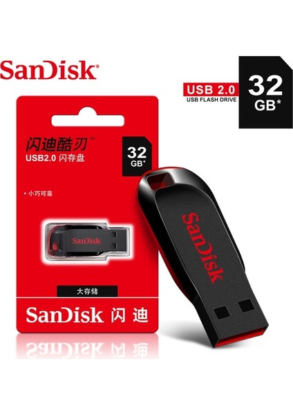 2.0 SDCZ50 32GB Sandisk 32GB Usb3.0 SDCZ73 U Disk SDCZ410 SDCZ600 Usb3.1 SDCZ430 USB Flash Sürücü Usb2.0 SDCZ50 SDCZ33 Mini Taşınabilir (Yurt Dışından)