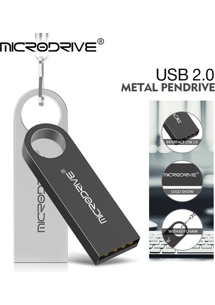 Altın 512 GB Metal USB Flash Sürücü 4g 8g 16G 32G 64G 128 GB 256 GB 512 GB Memory Stick U Disk Anahtarlık ile Yüksek Kalite Pendrive (Yurt Dışından)