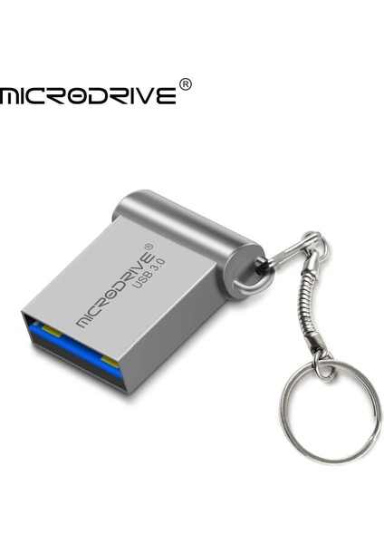 Siyah 128 GB Süper Mini Metal USB 3.0 Flash Sürücü 32 GB 64 GB Kalem Sürücü USB Sopa Pendrive USB 3.0 USB Flash Sürücü Memory Stick USB Anahtarı (Yurt Dışından)