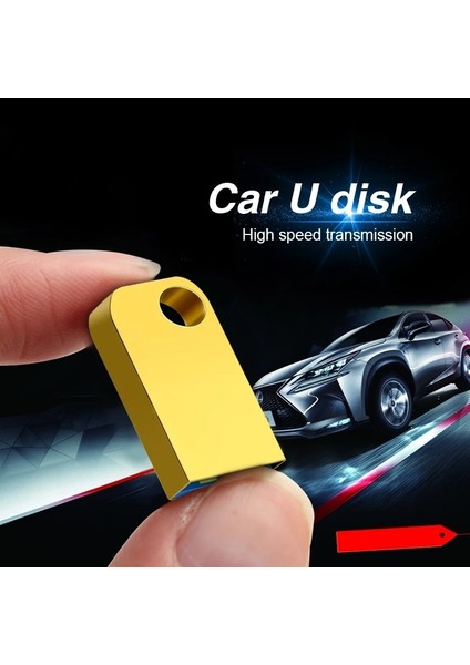 Altın 2 Tb USB Flash Sürücü 3.0 128 GB USB Sürücüsü 64 GB Pendrive 512G 1 Tb 2 Tb 3.0 Çubuk Kalem Sürücü 4 GB 32 GB 16 GB 8 GB Cle USB Flash Sürücü 256G (Yurt Dışından)
