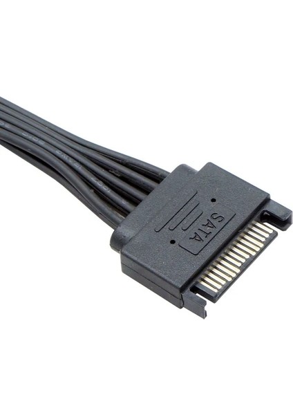 1 Ila 4 5 Telli Sata 15PIN Erkek Dişi Uzatma Kablosu 1 Ila 1 2 3 4 5 6 Bilgisayar Sabit Disk Arayüzü Güç Kablosu Için (Yurt Dışından)