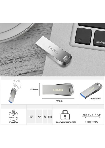32 GB Orijinal Sandisk CZ74 USB 3.1 Memory Stick Kalem Sürücü 512 GB 256 GB 128 GB 64 GB 32 GB Flash Sürücü 150 Mb/s'ye Kadar USB Stick Flashdisk (Yurt Dışından) fırsatları