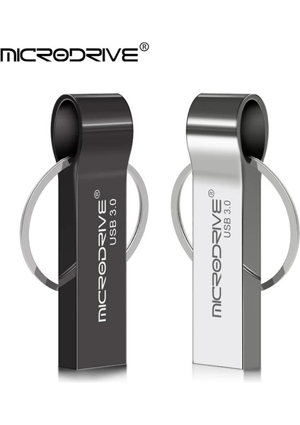 Gümüş 64GB USB 3.0 Metal Flash Sürücü 32GB 64GB Kalem Sürücü 128GB Pendrive USB Bellek Çubuğu USB Disk USB Flash Depolama Aygıtları (Yurt Dışından)