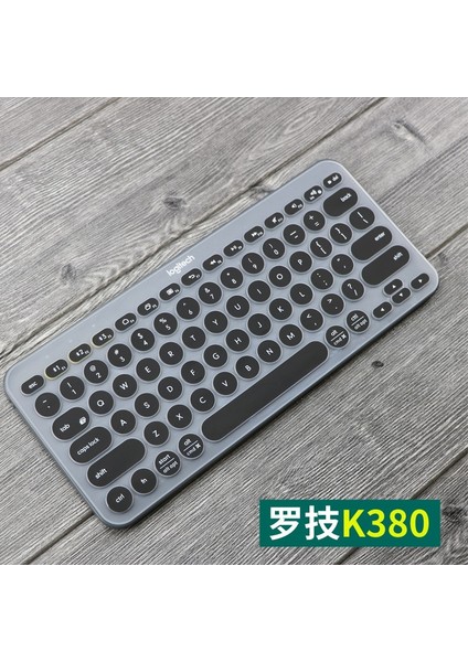 Stil 5 Klavye Membran Logitech Bluetooth Kablosuz Klavye K380 K480 Klavye Kapak Kapak Silikon Kılıf (Yurt Dışından)