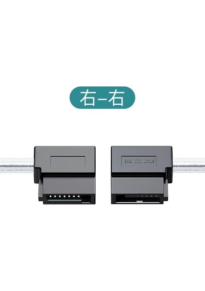 Sağ-Sağ 80CM Gümüş Sata 3.0 Veri Kablosu Sata Iıı Sata 3 Kablo 10CM-2M Kilitleme Mandallı Düz Sağa Sola Yukarı Aşağı Açı 90 Derece 6gb (Yurt Dışından)