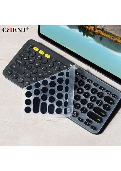 Renk Yeşil A7 Kablosuz Klavye Kapağı Logitech K380 Kablosuz Renkli Abd Yumuşak Silikon Film Kılıfı Ince Ince Koruyucu Kapak (Yurt Dışından)